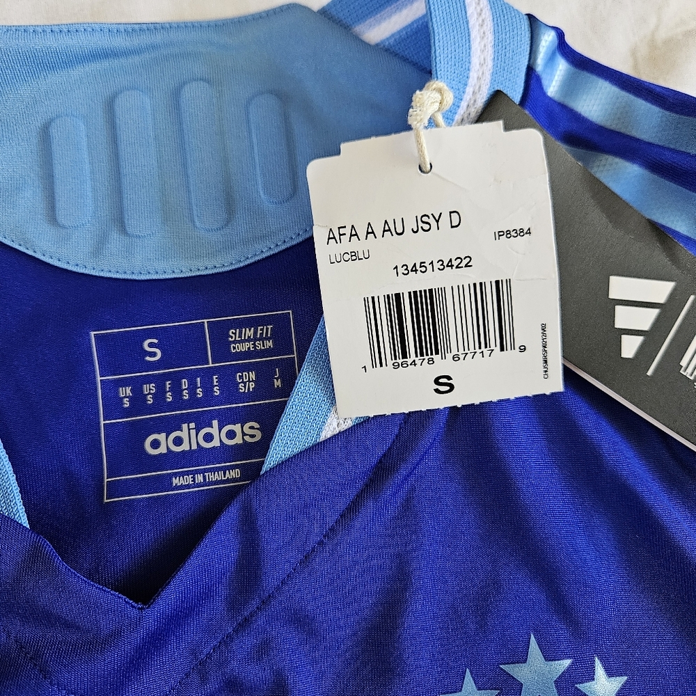Adidas Argentina 2024/25 Away Soccer Jersey Messi IP8384 Men's Size Small - Picture 5 of 9